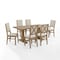 Crosley Joanna 7-Piece Dining Table Set For 6 KF13067RB-RB - alternate 1