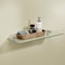 Dolle 0.31 in. H X 15.7 in. W X 4.7 in. D Clear Glass Shelf Board 30432 - alternate 2