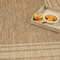Homeroots 6' X 9' Natural Geometric Indoor Outdoor Area Rug 572875 - alternate 6