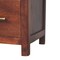 Homeroots 22" Brown Solid Wood Two Drawer Nightstand 701738 - alternate 3