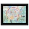 Homeroots Bloom for Yourself 4 Black Framed Print Wall Art 404974 - alternate 1