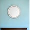 Homeroots 35" White Abstract Wood Framed Accent Mirror 376371 - alternate 4