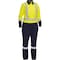 Pip Coverall, V-Neck, Hi-Vis Yellow, Zipper 314W6369H - alternate 1