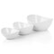 Elama 3 Tier Oval Bowl Porcelain Serveware Set ELM-185 - alternate 5