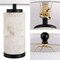 Jonathan Y Eliza 25.5" Contemporary Modern Alabaster Column LED Table Lamp with Nightlight Base, White/Black JYL6203B - alternate 4