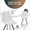 Leisuremod Markley Ergonomic Distressed Leather Dining Chair MC18W - alternate 6