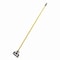 Carlisle Foodservice Sparta Spectrum Quik-Release Fiberglass Mop Handle, 1" dia x 60", Yellow 4166404 - alternate 1