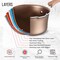 Bakken-Swiss 14-Piece Pots and Pans Set, Non-Stick, with Lids, Skillet Pans, Gas, Electric, Induction, Golden BKCWG14L - alternate 2