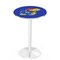 Holland Bar Stool Co 36" Chrome Kansas Pub Table, 36" dia. Top L214C3636KnsasU - alternate 1