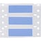 Brady PermaSleeve HX Heat Shrink Double Sided Wire Marking Sleeves, Blue, 0.5 in. Dia x 0.67 in. W 2HX-500-2-BL-3 - alternate 2