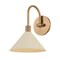 Troy Lighting Jovani 1 Light Bath and Vanity, Patina Brass And Soft Sand, 7.75 In x 10.25 In B1809-PBR/SSD - alternate 2