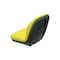Uni Pro John Deere 124 Bucket Seat, Yellow Vinyl 8019 - alternate 6