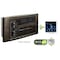 King Electric PX ECO2S WALL HEATER, 240V 1750W, WITH ECO PRO 7-DAY PROGRAMMABLE CONTROLLER, OILED BRONZE PX2417-ECO2S-PRO-OB - alternate 1