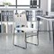Flash Furniture White Plastic Stack Chair, PK5 5-RUT-2-WH-GG - alternate 5