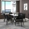 Leisuremod Ethora Collection Modern Wooden Dining Chair in Black, 4PK EC22BL4 - alternate 4