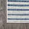 Jonathan Y Sukie Modern Offset Stripe Ivory/Blue 5 ft. x 8 ft. Indoor/Outdoor Area Rug SMB133C-5 - alternate 3