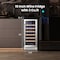 Yeego 15 in. Single Zone 33-Bottles Wine Cooler YG-WS15R-23 - alternate 5