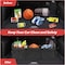 Simple Deluxe Car Trunk Organizer, Multi Compartments Collapsible Car Storage, Anti-slip, Waterproof 600D Oxford AAORGNTRUNK3OXBLKV2 - alternate 3