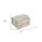 Homeroots Beige Queen Polyester 180 Thread Count Washable Duvet Cover Set 529050 - alternate 5