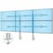 Startech.Com SIX-MONITOR DESK MOUNT WITH CROSSBAR, UP TO 32-INCH COMPUTER SCREENS, MAX 17.6LB 6-MONITOR-ARM-A - alternate 1