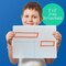 Flipside 9 x 12 Dry Erase XY Axis/Dry Erase, Two Sided, 48PK 11000-48 - alternate 2