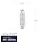 Bulbrite 20-Watt Equivalent T3 Non-Dimmable Festoon LED Light Bulb Warm White Light, 3PK 861535 - alternate 2