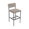 Bfm Seating Meghan Barstool, Grade 4 Upholstered Seat & Back - Steel Frame - Sand Black Finish JS33BM2171-2171SB - alternate 1