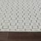 Homeroots 5' X 7' Cream and Beige Geometric Distressed Indoor Outdoor Area Rug 558768 - alternate 3