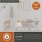 Vaxcel Harper 1-Light 8.5 in W Brass Gold Mid-Century Modern Mini Pendant Light with Clear Glass P0403R - alternate 4