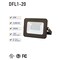 Factory 2U Lighting LED Flood Light 20w, 2000lm, 5000K, Bracket Mount, 110-130V AC, Bronze 803823 - alternate 4