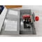 Eaton Safety Switches DH 2P 30A 600V 50/60Hz 1Ph Fusible 2Wire EA NEMA 3R DH261FRK - alternate 2