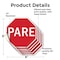Signmission Pare, 6 inch X 6 inch, Vinyl Decal, 5PK OC-D-5PACK-6-204 - alternate 2