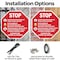 Signmission Aluminum Metal Signs, 10 in Width, 10 in Height, , 2 PK OC-A-2PACK-10-112 - alternate 3
