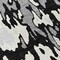 Homeroots 8' Black And Ivory Round Abstract Washable Indoor Outdoor Area Rug 613328 - alternate 2
