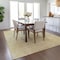 Homeroots 9' X 12' Wheat Gold And Ivory Geometric Washable Indoor Outdoor Area Rug 577611 - alternate 4