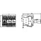 Siemens Contactor assembly for star-delta wye-delta start AS-i AC-3 3RA2425-8XH32-2BB4 - alternate 3