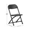 Flash Furniture Kids Folding Chair, Black Y-KID-BK-GG - alternate 4
