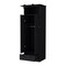Homeroots 23" Black Drawer Combo Dresser 534919 - alternate 3