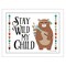 Homeroots Stay Wild My Child 2 White Framed Print Wall Art 415707 - alternate 1