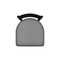 Holland Bar Stool Co 400 Jackie 18" Chair with Black Wrinkle Finish and Graph Alpine Seat 40018BW020 - alternate 2