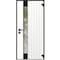 Vdomdoors Aluminum Door Cynex 6113 Natural Oak Entry Steel Metal Modern Painted W36xH80 Left Inswing CYNEX6113EXD-OAK-W36xH80-LH-I - alternate 2