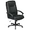 Work Smart High Back Exec Bonded Leather Chair, Blk EC22070-EC3 - alternate 1
