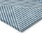 Homeroots 5' X 8' Teal Blue And Ivory Geometric Washable Indoor Outdoor Area Rug 612143 - alternate 4