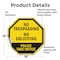 Signmission No Trespassing No Soliciting Police, 18 Inch X 18 Inch, Vinyl Decal OC-D-18-102 - alternate 3