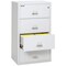 Fireking 4 Drawer, 1 Hr Fire & Impact Rated, 31" Wide Lateral Arctic White 4-3122-CAW - alternate 2