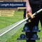 Kings County Tools Adjustable Metal Rake for Leaves Leaf Rake w/ Expandable Head & Long Telescopic Handle Yard Rake GW33A02-01 - alternate 4
