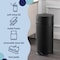 Happimess Theo Retro 8-Gallon Step Trash Can with Soft-Close Lid and FREE Mini Trash Can, Charcoal Black HPM1018B - alternate 3