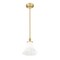 Z-Lite Fleur Modern Gold 1 Light Pendant 1958P8-MGLD - alternate 4