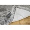Homeroots 17" X 17" Gray Synthetic Solid Color Pad 317292 - alternate 3