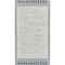 Homeroots 3' X 5' Blue and Cream Abstract Distressed Indoor Outdoor Area Rug 558738 - alternate 2